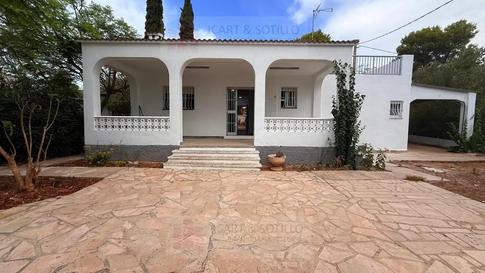 Vista exterior de Casa o xalet en venda en Alcanar amb Terrassa i Traster