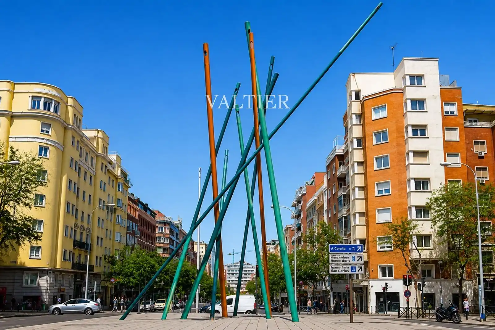 Vista exterior de Piso en venta en Madrid con Aire acondicionado, Calefacción y Terraza