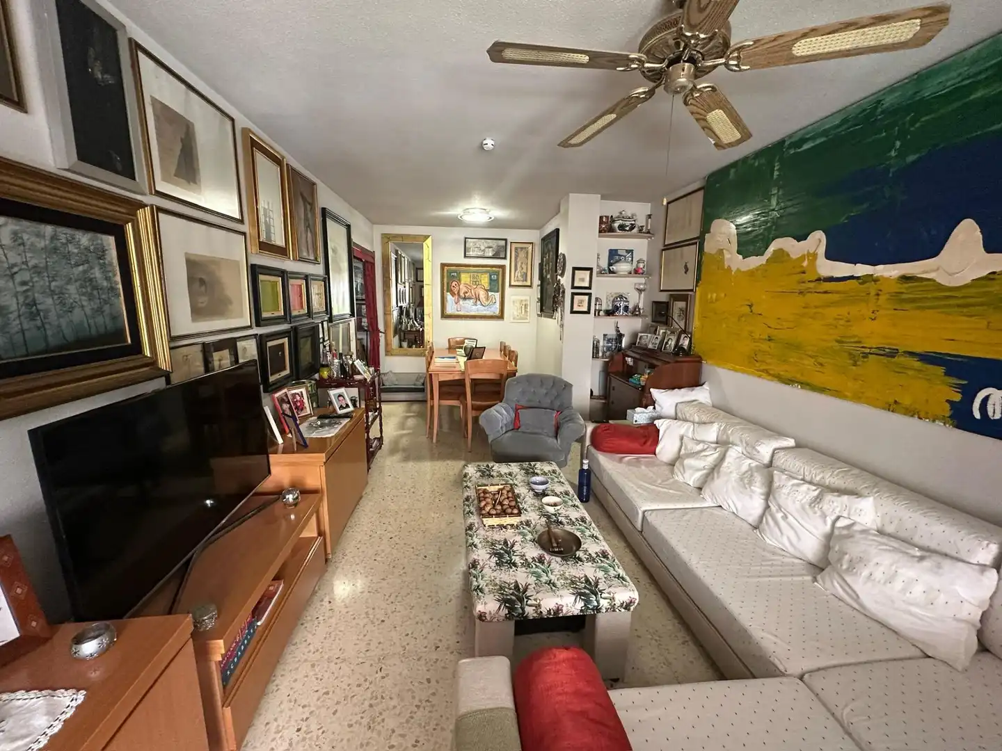 Sala de estar de Piso en venta en Benidorm con Terraza y Trastero