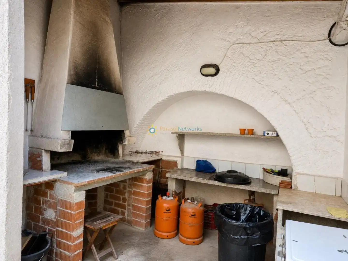 Cocina de Casa adosada en venta en Alcàntera de Xúquer con Jardín privado, Terraza y Trastero