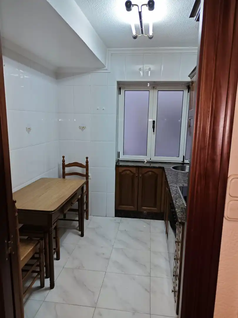 Kitchen of Flat for sale in Avilés  with Storage room and Furnished