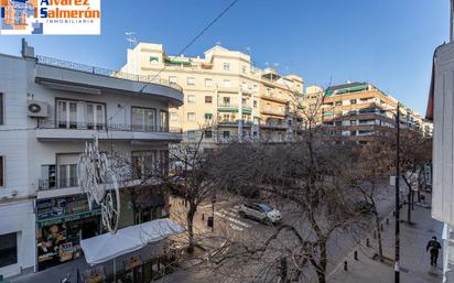 Exterior view of Flat for sale in  Granada Capital  with Air Conditioner