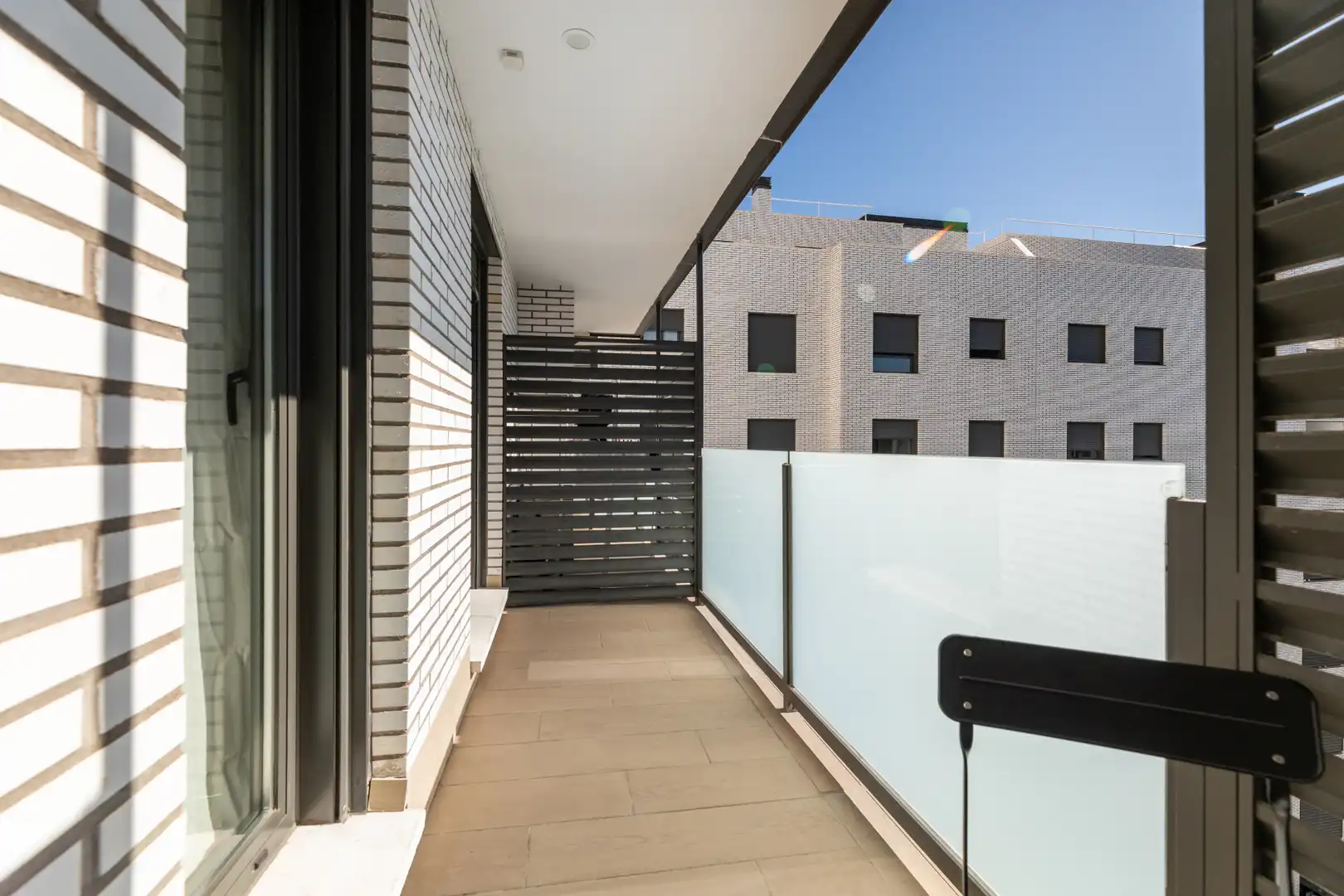 Balcony of Apartments for rent in Madrid  with Air Conditioner, Heating and Terrace