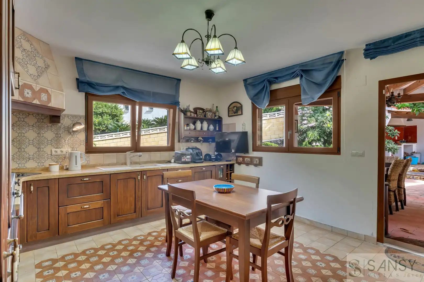 Cocina de Casa o chalet en venta en Dénia con Aire acondicionado y Piscina