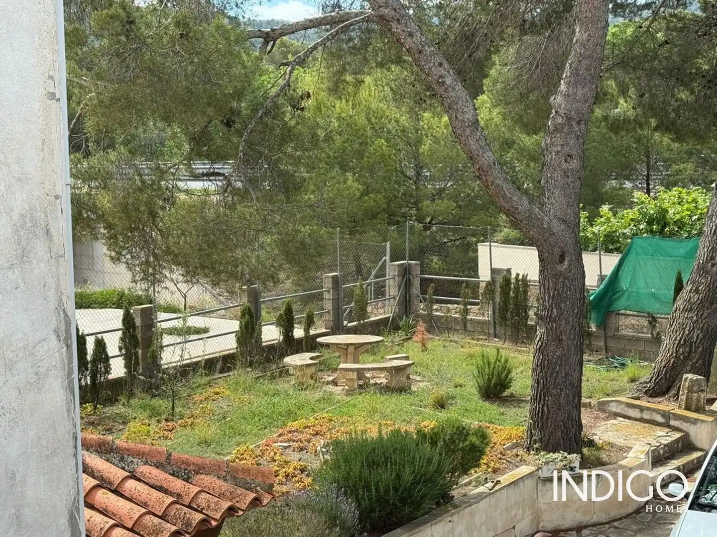 Jardí de Casa adosada en venda en Ibi amb Calefacció, Traster i Moblat