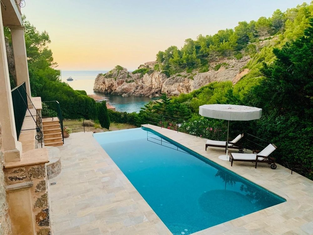 Piscina de Casa o xalet en venda en Deià