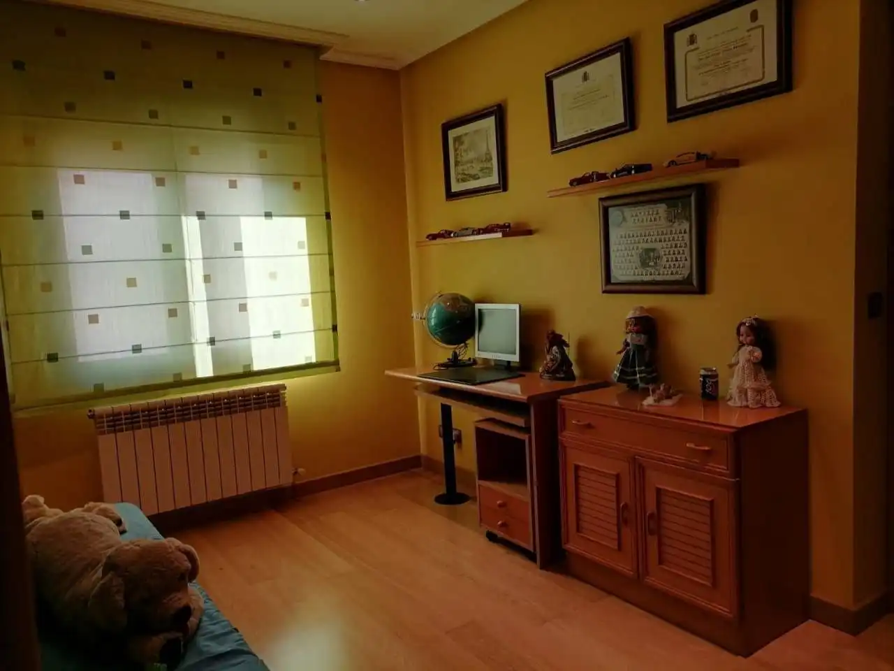 Bedroom of Detached homes for sale in Ciudad Rodrigo  with Parquet flooring, Terrace and Furnished