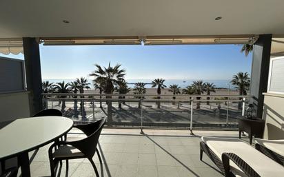 Terrace of Flat for sale in Cubelles  with Air Conditioner, Heating and Private garden