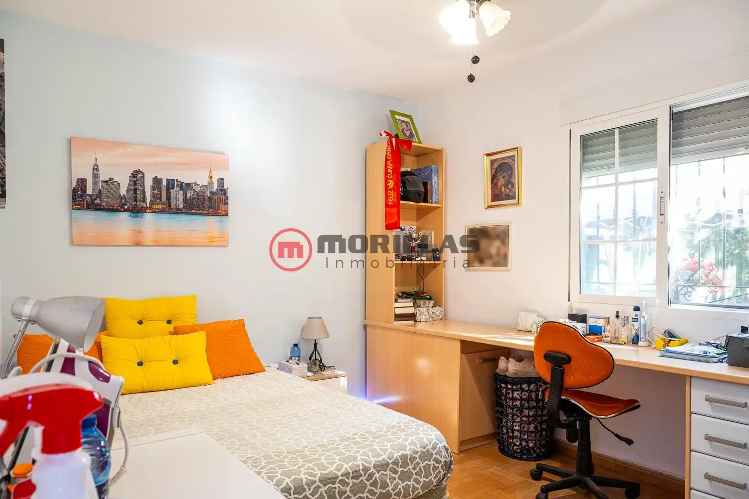Bedroom of Houses for sale in Caravaca de la Cruz  with Air Conditioner, Terrace and Swimming Pool