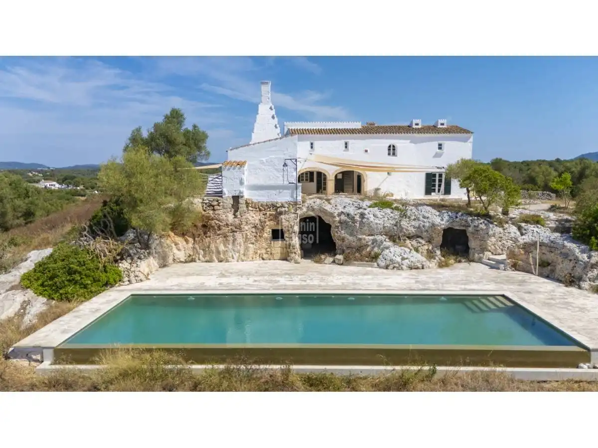 Exterior view of Country homes for sale in Alaior  with Heating, Private garden and Terrace