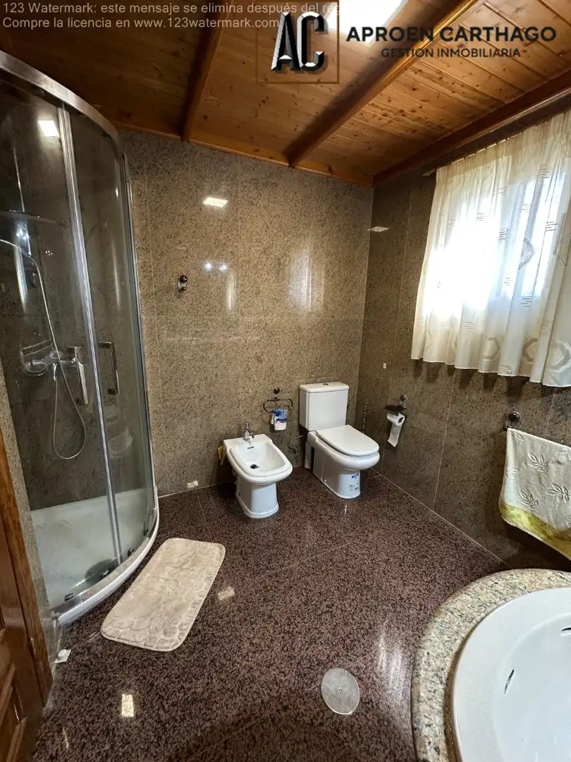 Baño de Casa o chalet en venta en Cartagena con Aire acondicionado, Calefacción y Jardín privado