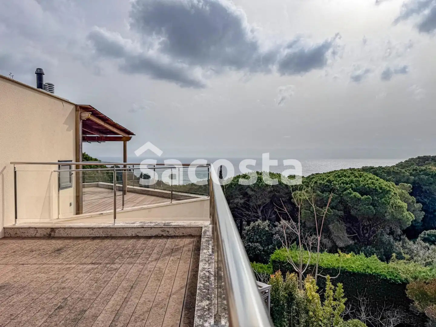 Terrassa de Casa adosada en venda en Lloret de Mar amb Aire condicionat, Jardí privat i Terrassa