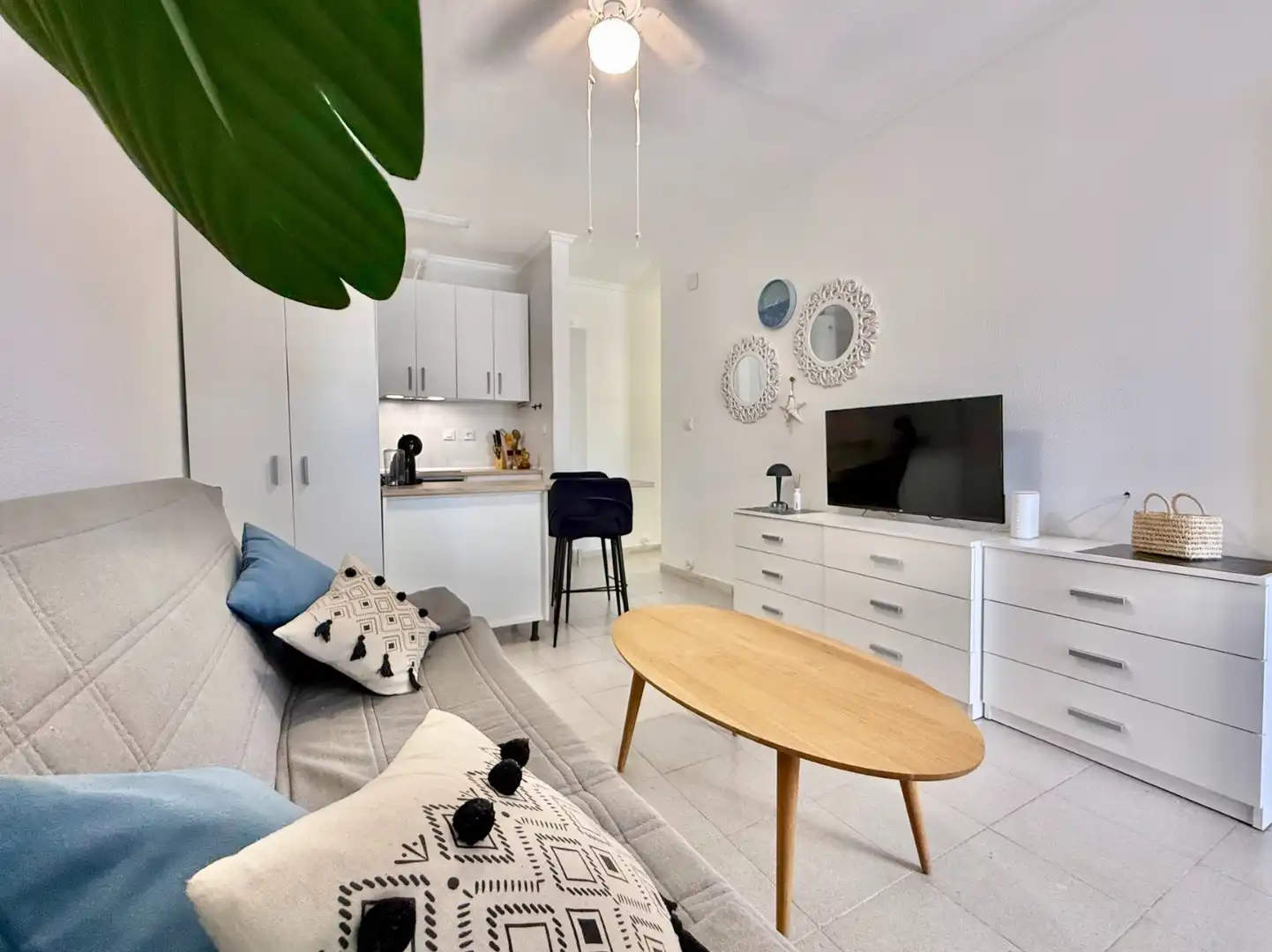 Sala d'estar de Casa o xalet en venda en Los Narejos - Punta Calera