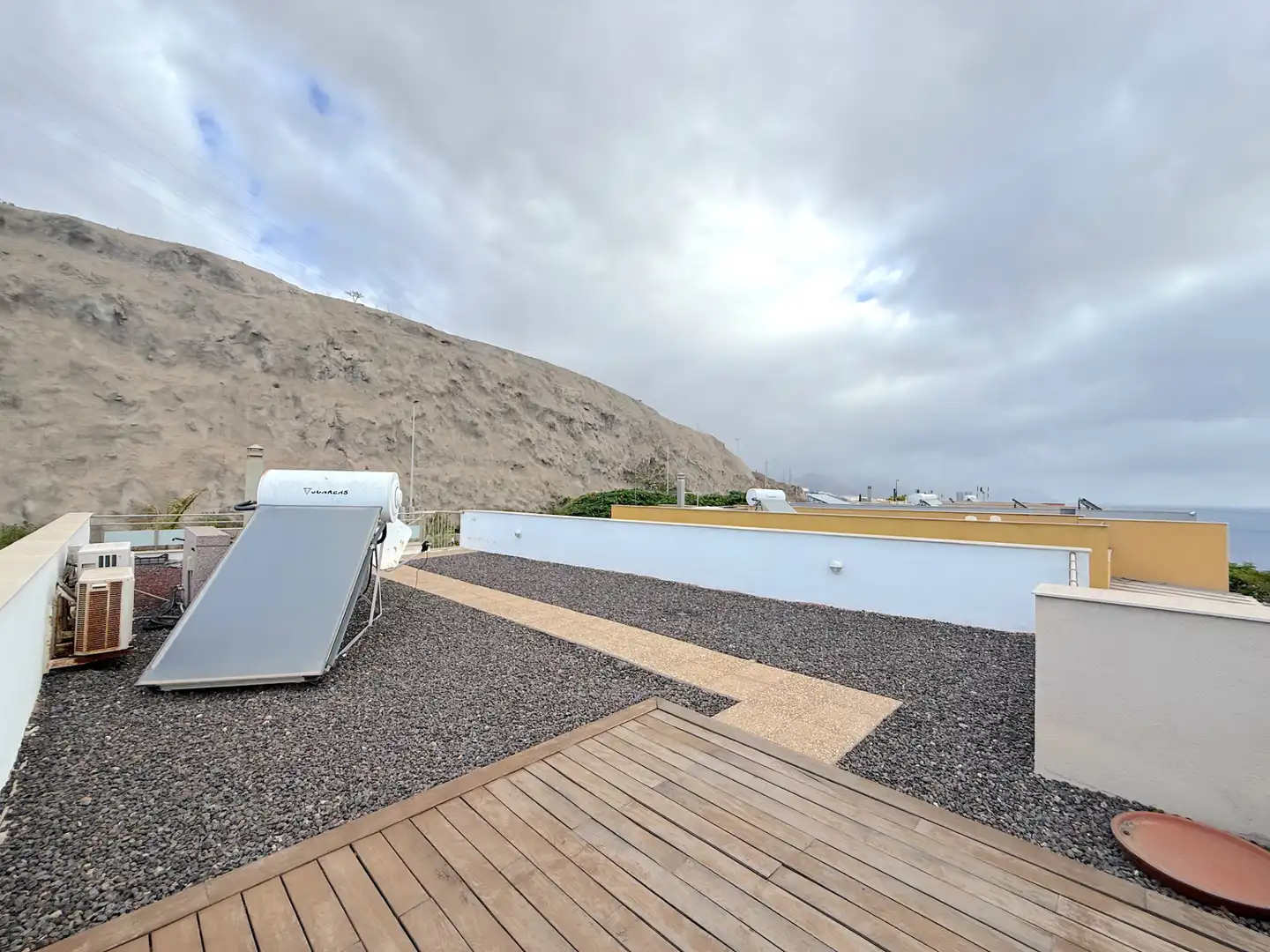 Terraza de Casa o chalet de alquiler en Santa Cruz de Tenerife con Aire acondicionado, Jardín privado y Parquet