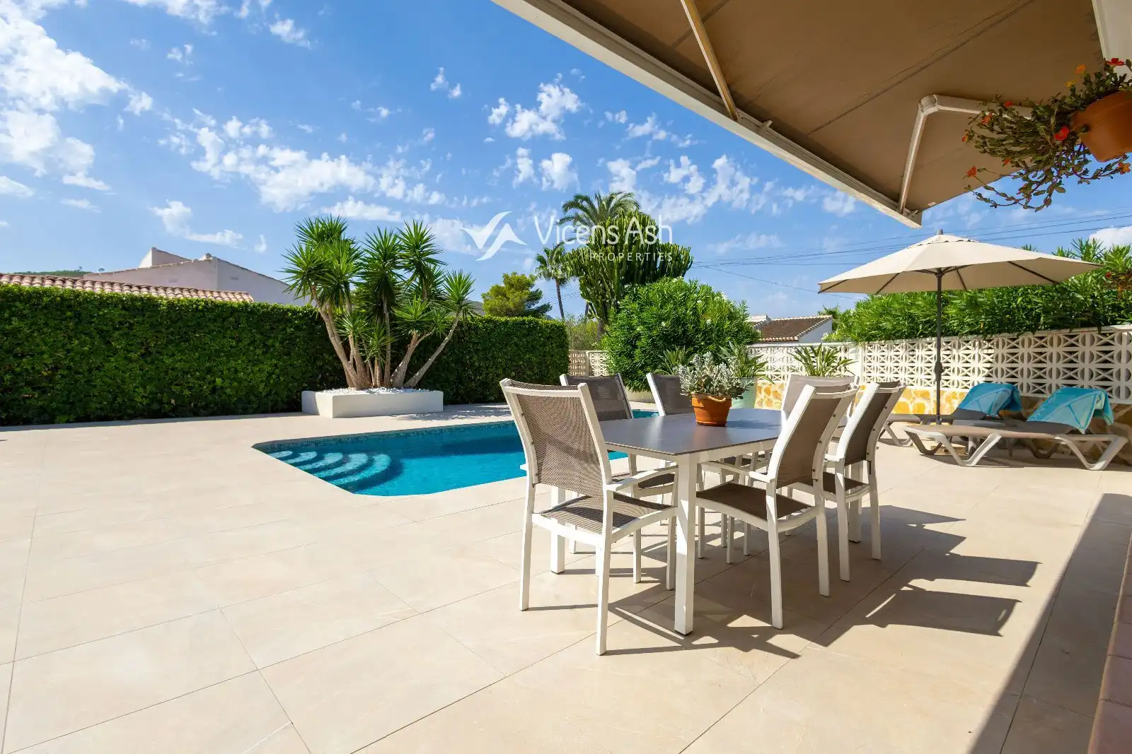 Terraza de Casa o chalet en venta en Jávea / Xàbia con Aire acondicionado, Calefacción y Piscina