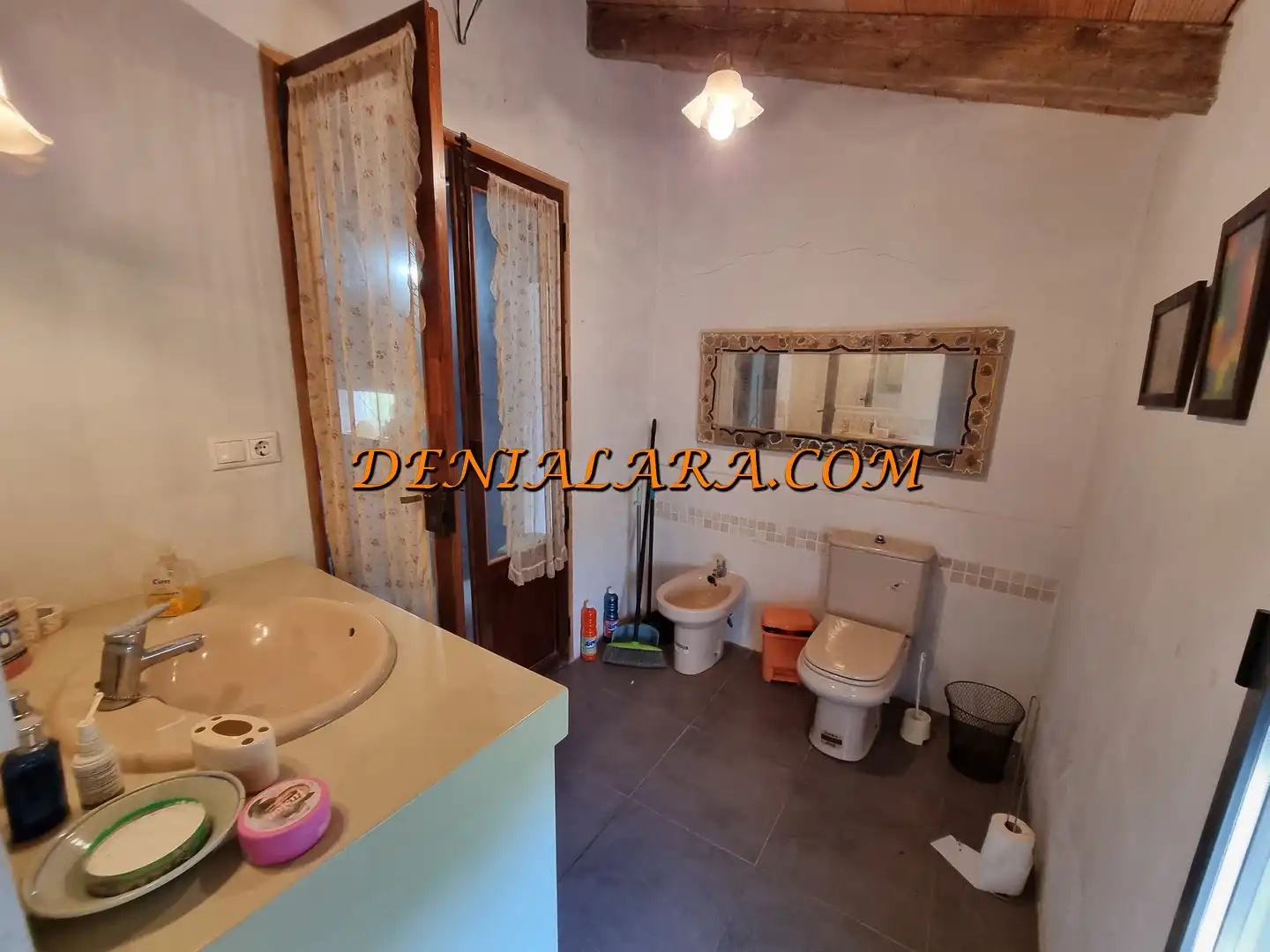 Badezimmer von Country house zum Verkauf in Pedreguer mit Privatgarten, Terrasse und Abstellraum