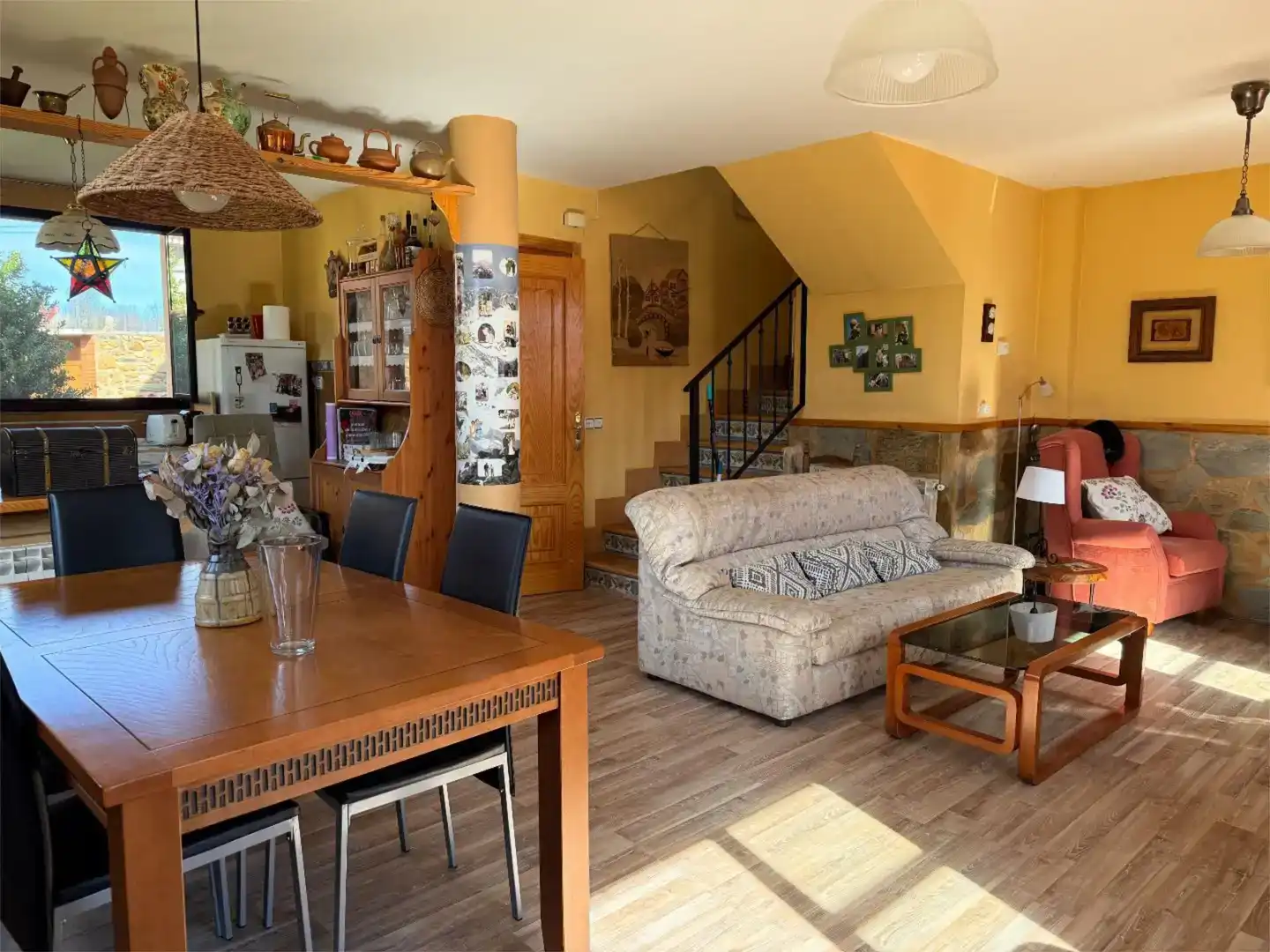 Sala de estar de Casa o chalet en venta en Luyego con Balcón