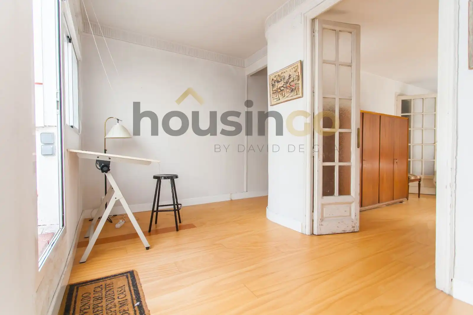 Sala de estar de Ático en venta en Población de Arroyo con Aire acondicionado, Calefacción y Terraza