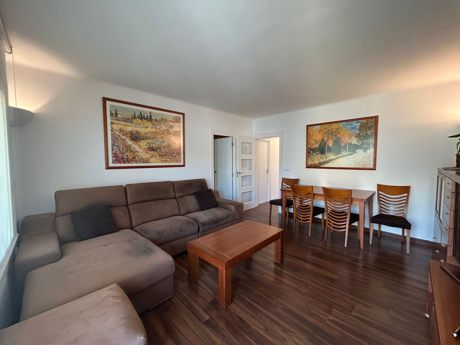 Living room of Flat for sale in Mataró  with Air Conditioner, Heating and Parquet flooring