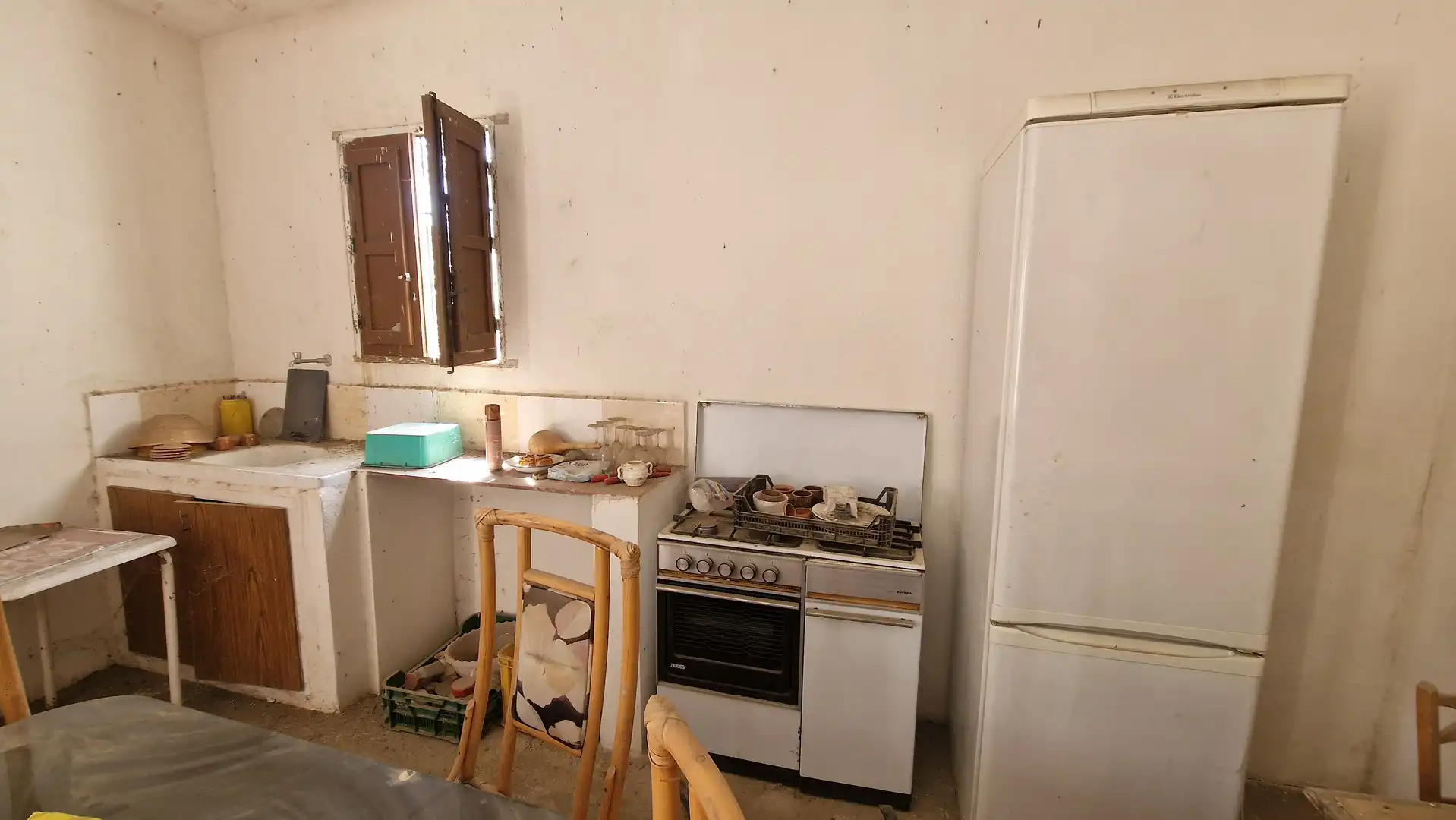 Cuina de Finca rústica en venda en Canjáyar amb Jardí privat i Moblat