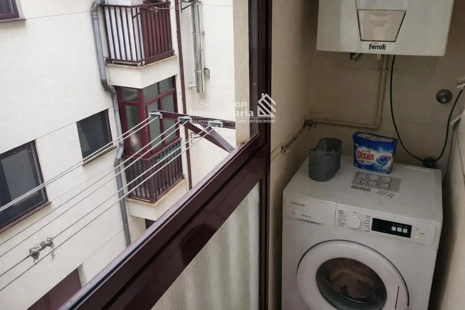 Balcony of Flat for rent in Salamanca  with Heating, Terrace and Storage room