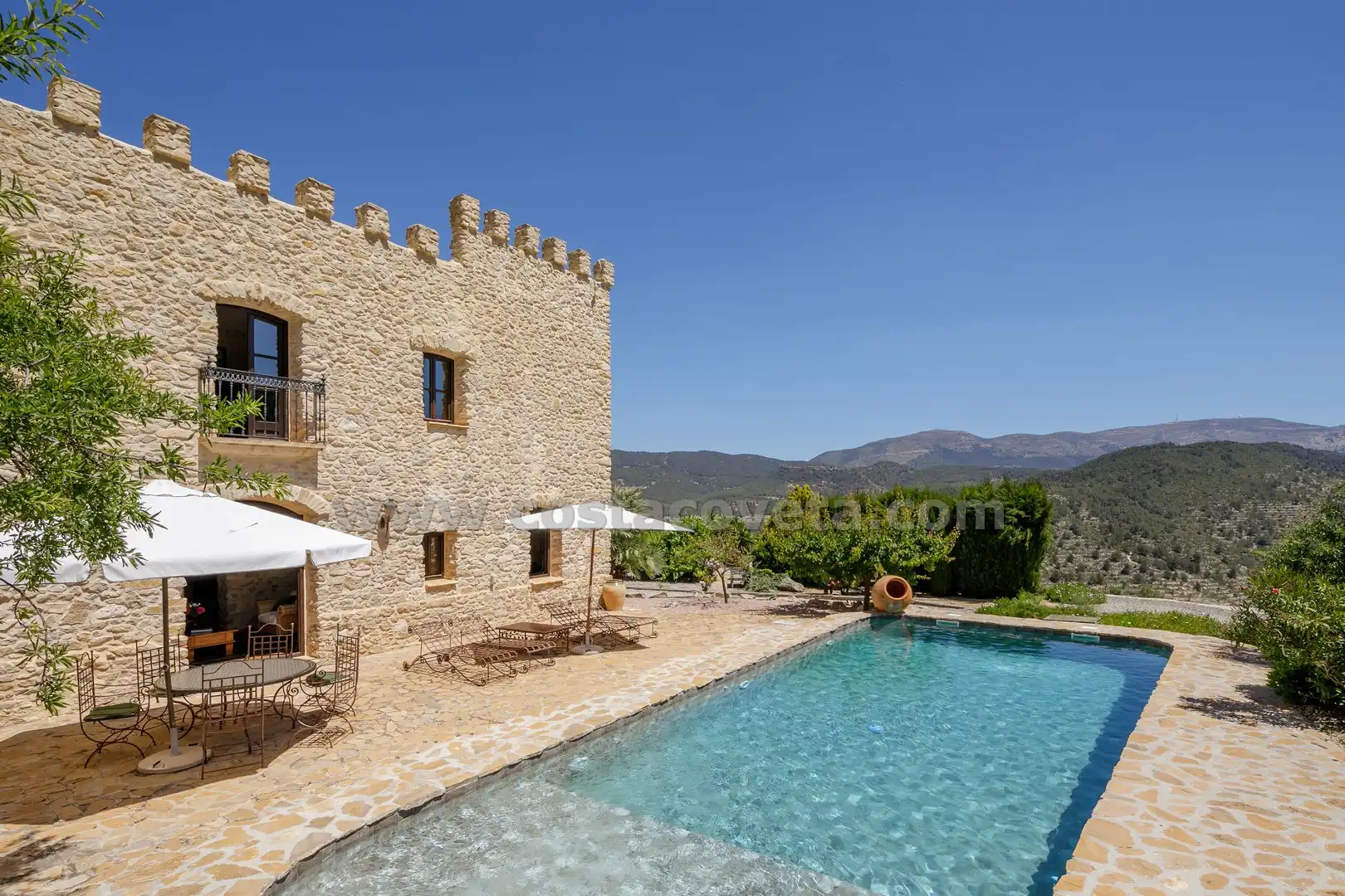Piscina de Casa o chalet en venta en Relleu con Aire acondicionado, Calefacción y Jardín privado