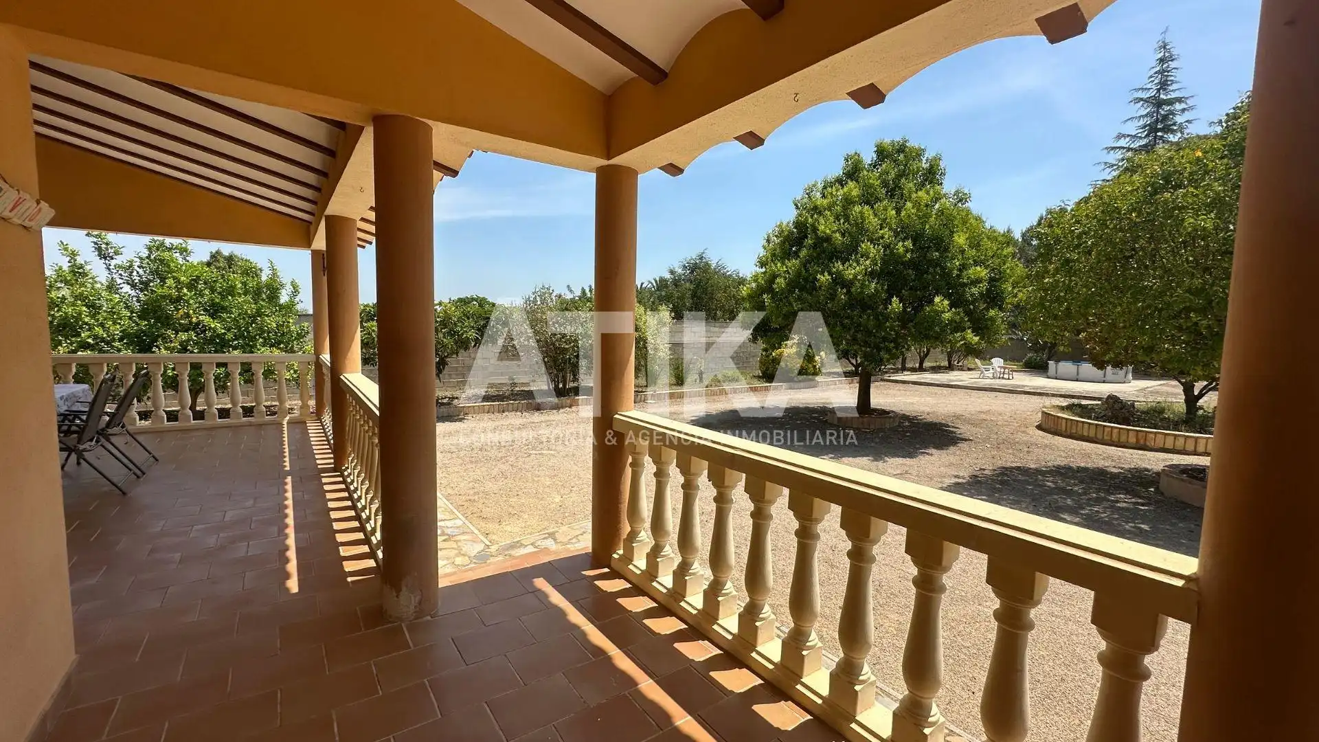 Terraza de Casa o chalet en venta en Ontinyent con Aire acondicionado, Jardín privado y Trastero