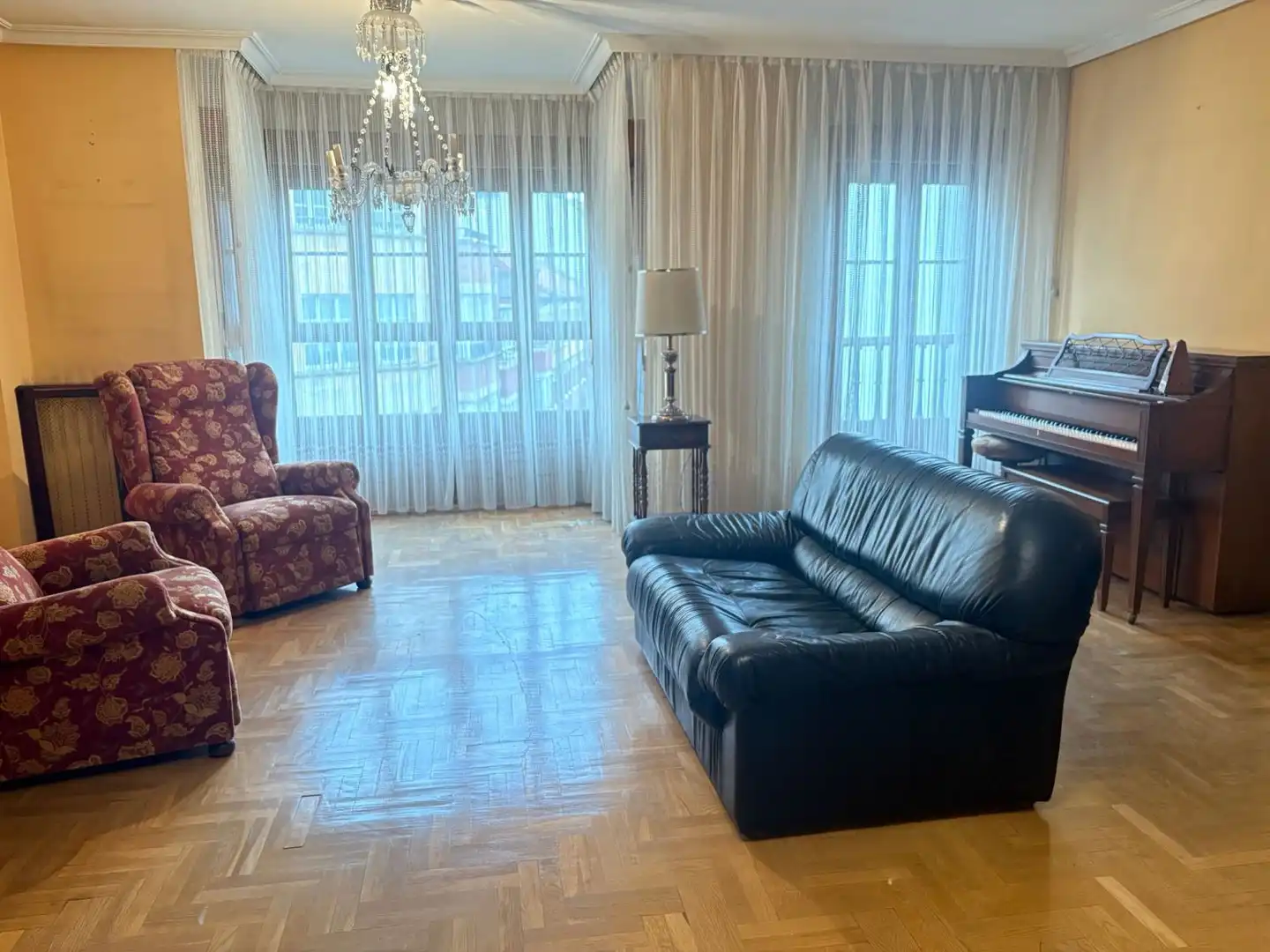 Living room of Flat for sale in Cangas del Narcea  with Heating