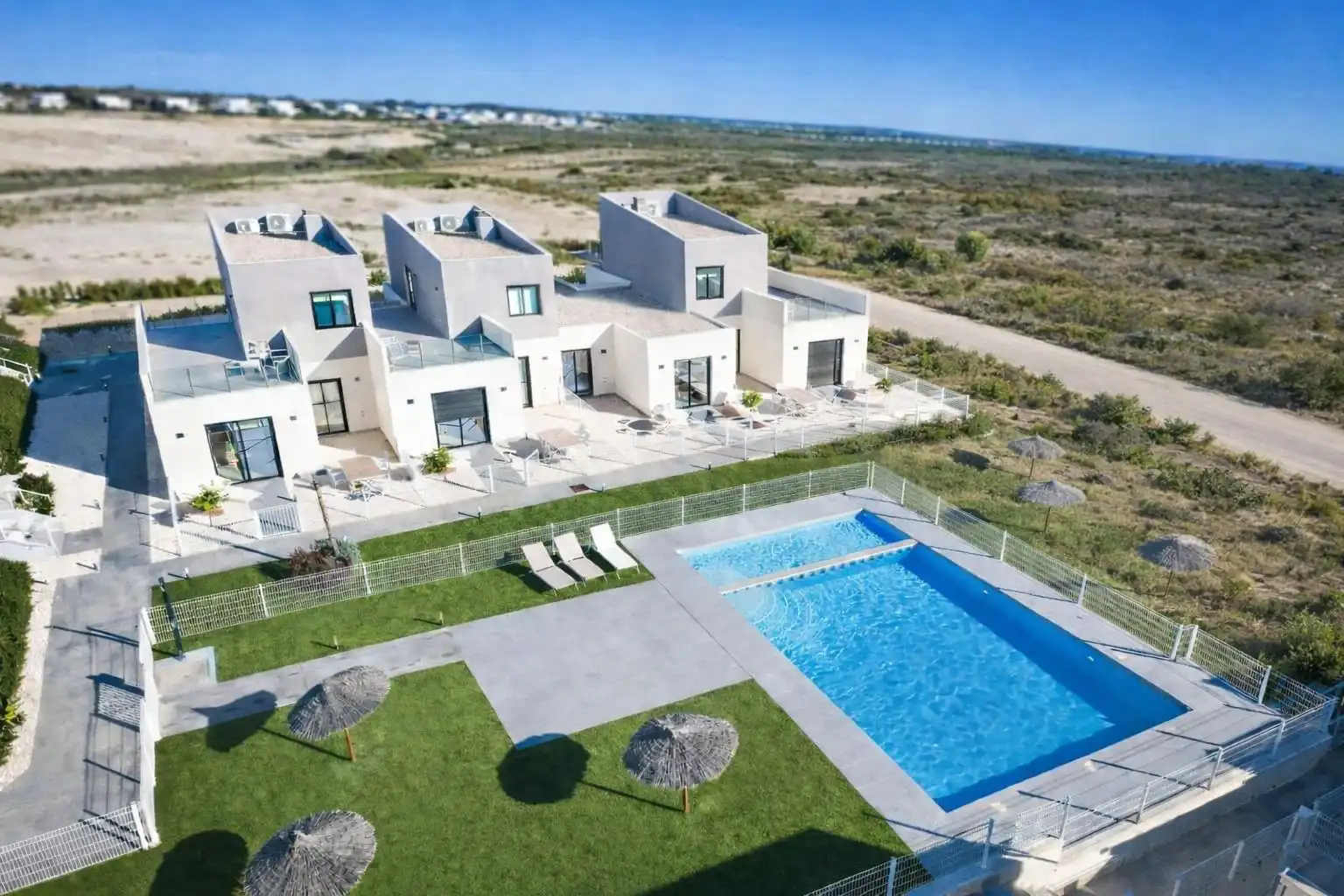 Vista exterior de Casa adosada en venta en Murcia con Aire acondicionado, Calefacción y Jardín privado