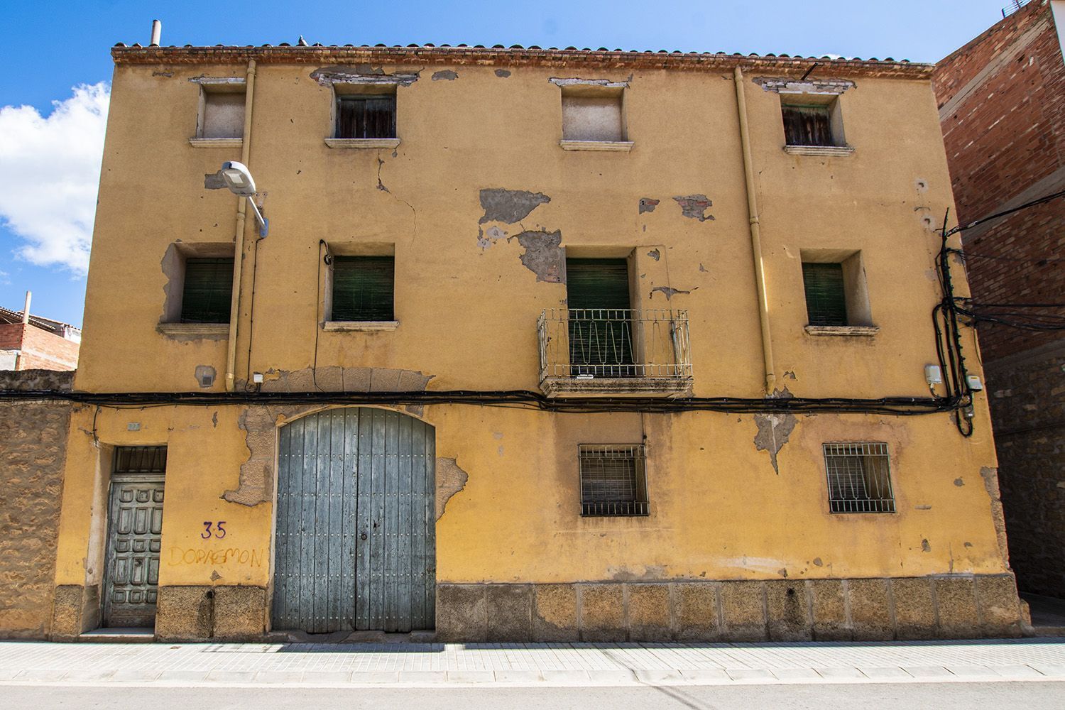 Vista exterior de Casa o xalet en venda en Caspe