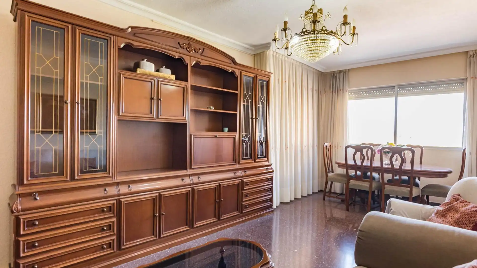 Sala de estar de Piso en venta en  Murcia Capital