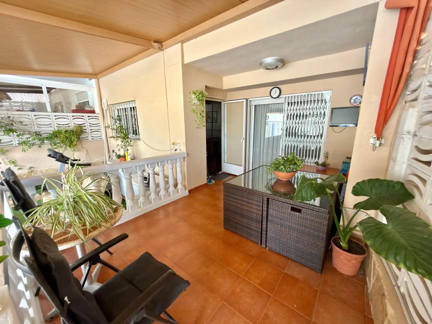 Balcony of Houses for sale in Torrent  with Air Conditioner, Heating and Private garden