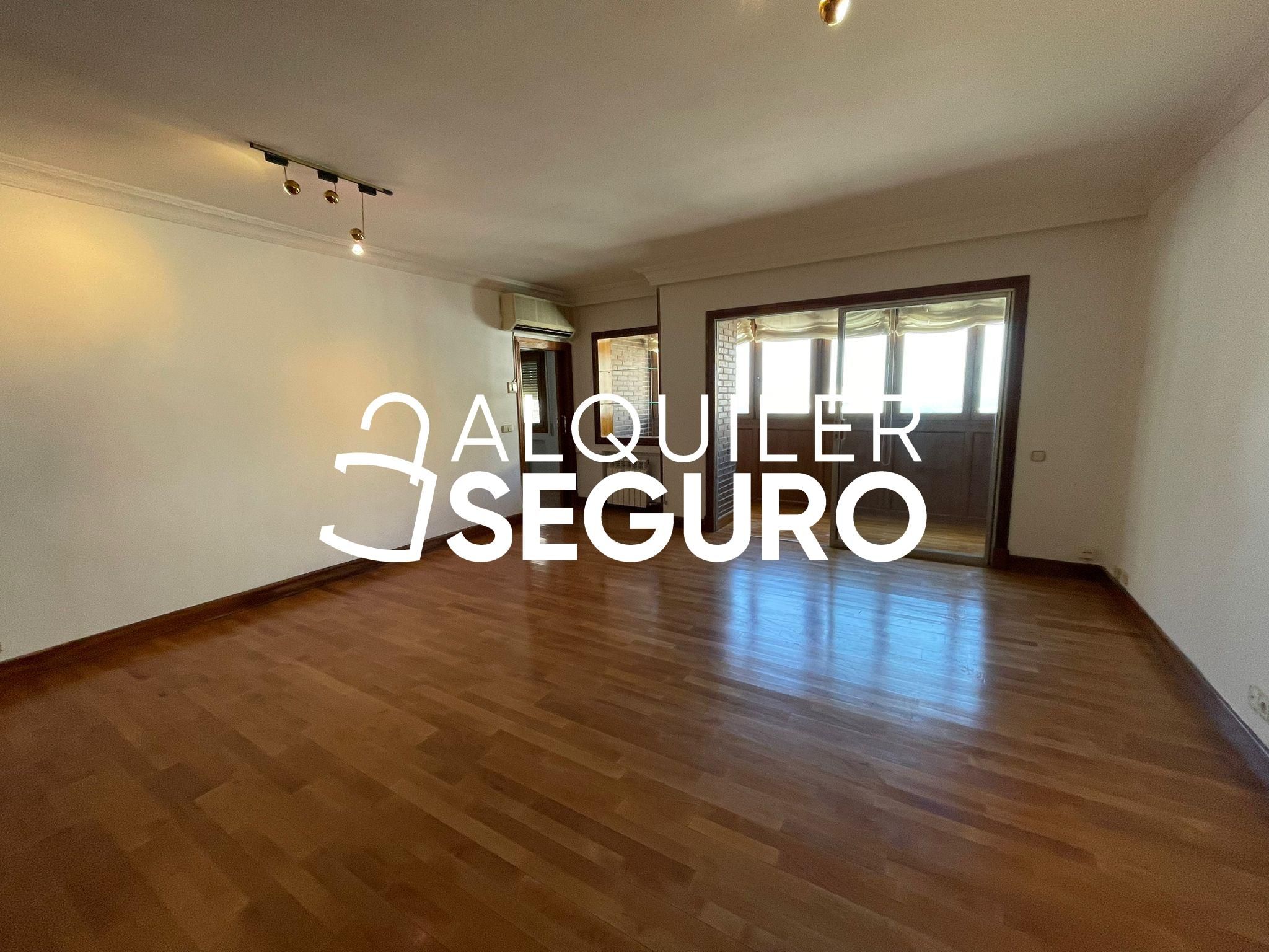 Living room of Flat to rent in  Madrid Capital  with Air Conditioner, Heating and Terrace