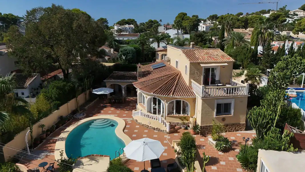 Vista exterior de Casa o chalet en venta en Jávea / Xàbia con Aire acondicionado, Calefacción y Terraza