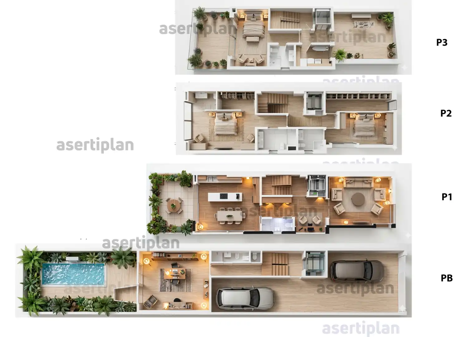 Casa con terraza en venta en Plaça de les Tereses, imagen 47