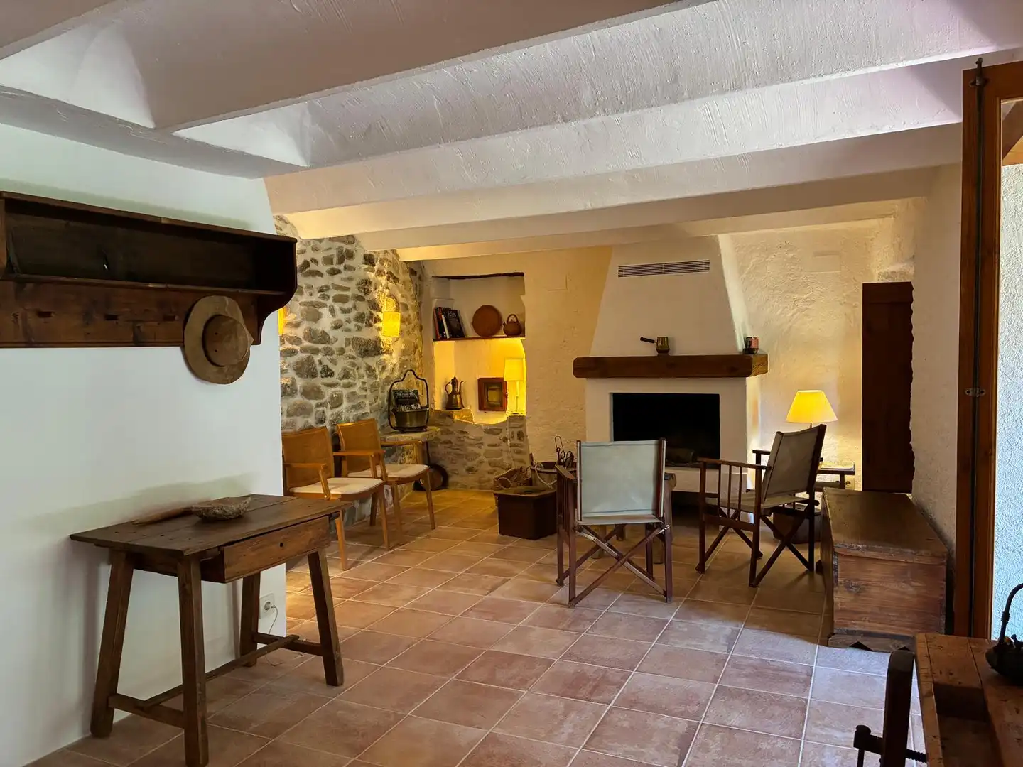 Sala d'estar de Finca rústica en venda en Borredà amb Jardí privat, Terrassa i Traster