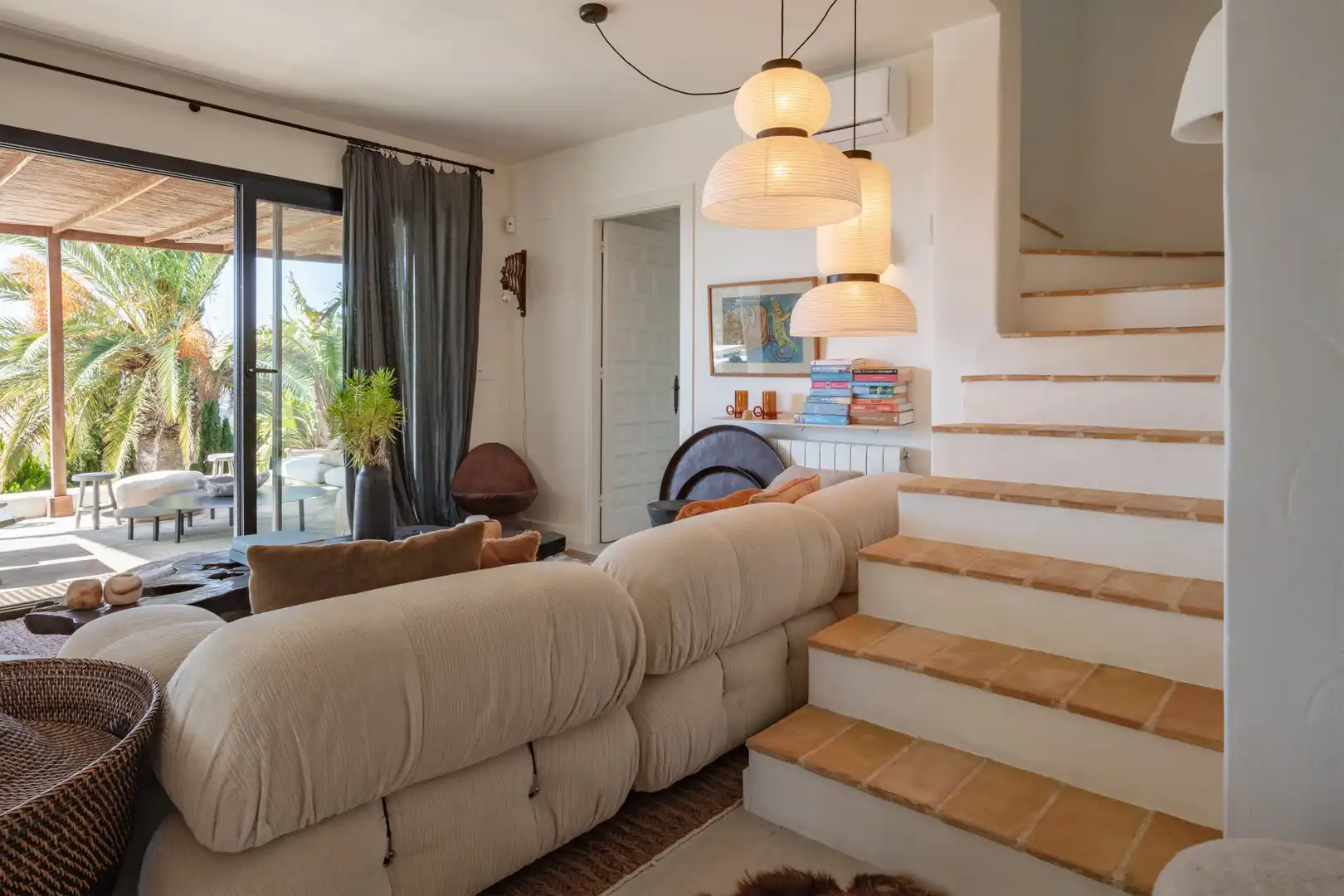 Living room of Houses for sale in Jávea / Xàbia  with Air Conditioner, Heating and Private garden