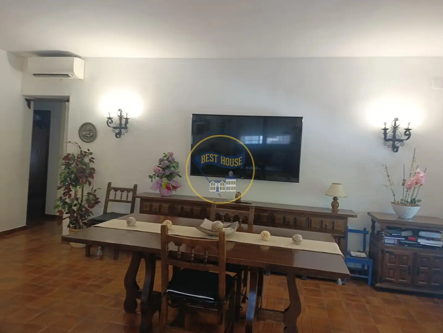 Menjador de Casa o xalet en venda en Ontinyent amb Aire condicionat, Calefacció i Jardí privat