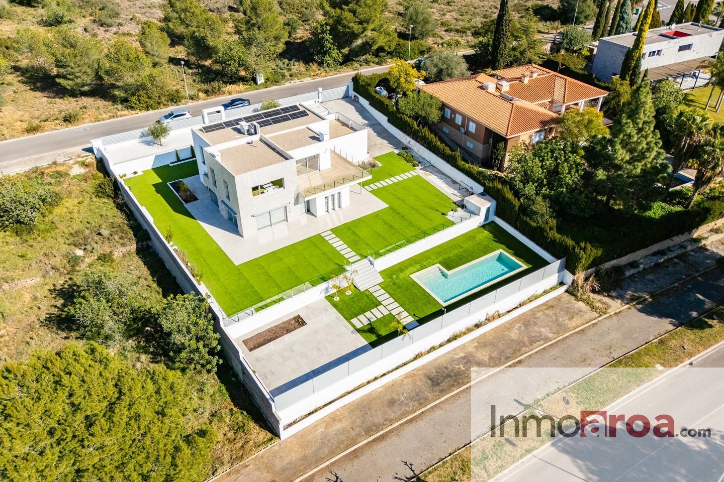 Exterior view of House or chalet for sale in Borriol  with Air Conditioner, Heating and Terrace