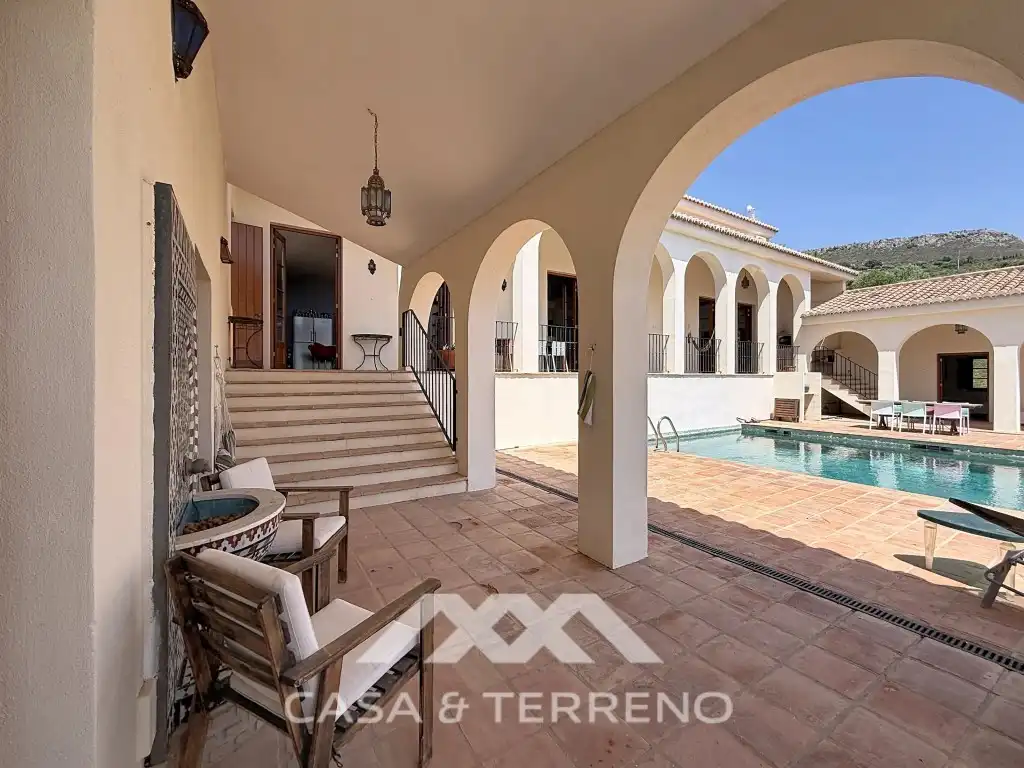 Terraza de Casa o chalet en venta en Alcaucín con Aire acondicionado, Calefacción y Jardín privado