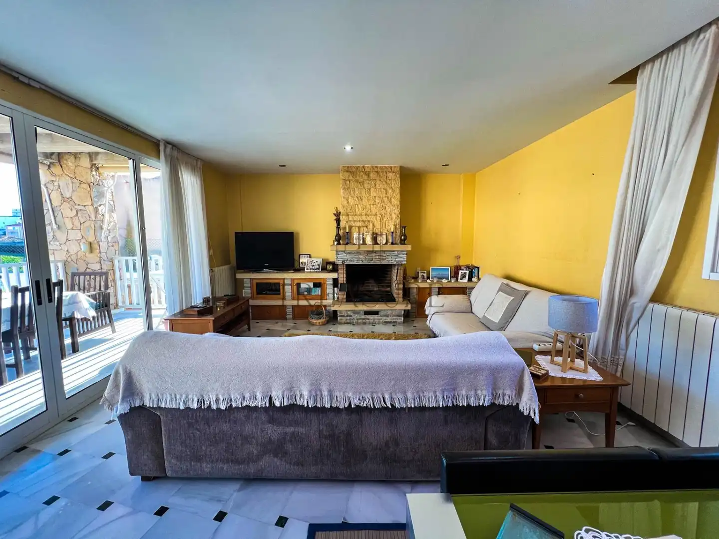 Sala de estar de Casa o chalet en venta en Cartagena con Aire acondicionado, Jardín privado y Terraza