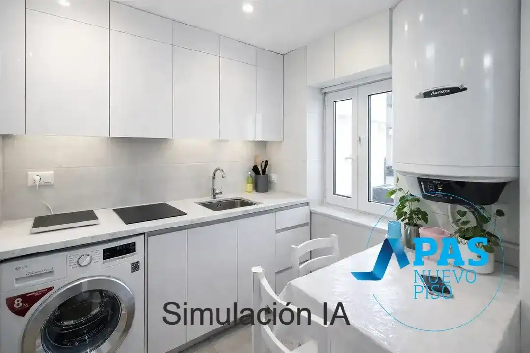 Küche von Wohnung zum Verkauf in Santander