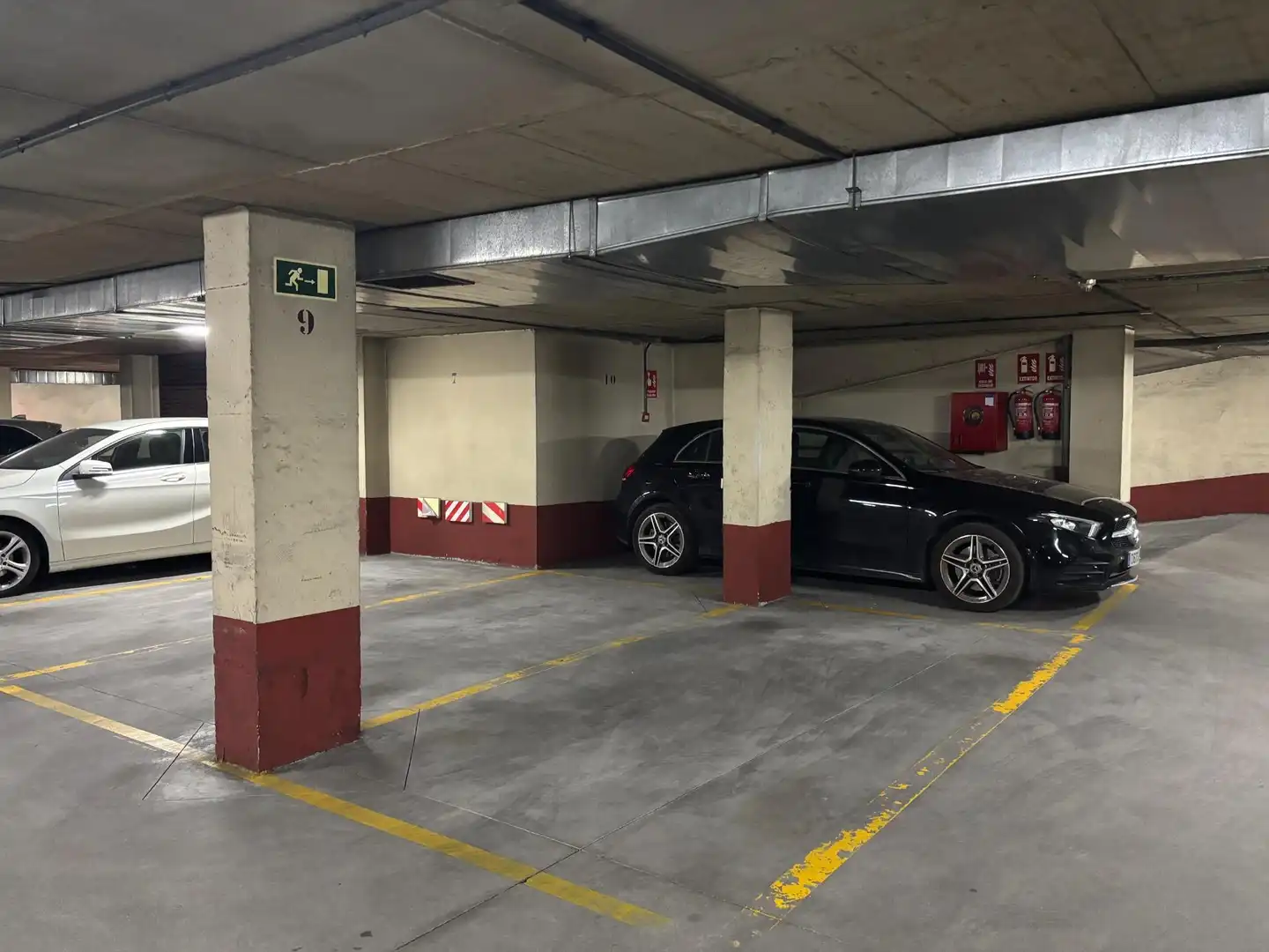 Parkplatz von Wohnung zur Miete in Madrid mit Klimaanlage, Heizung und Parkett