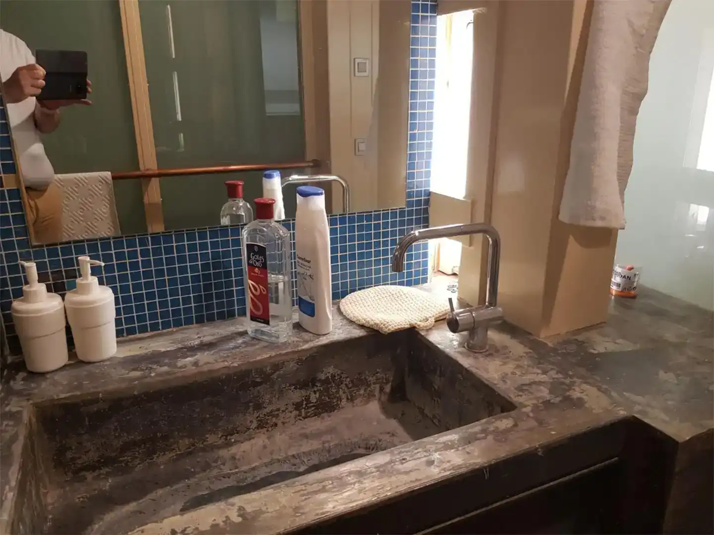 Baño de Loft de alquiler en Madrid con Aire acondicionado, Parquet y Amueblado