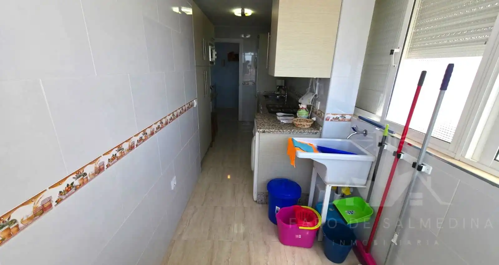 Kitchen of Flat for sale in Chipiona  with Terrace and Furnished