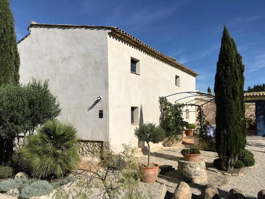 Vista exterior de Finca rústica en venta en Lorca con Calefacción, Jardín privado y Amueblado