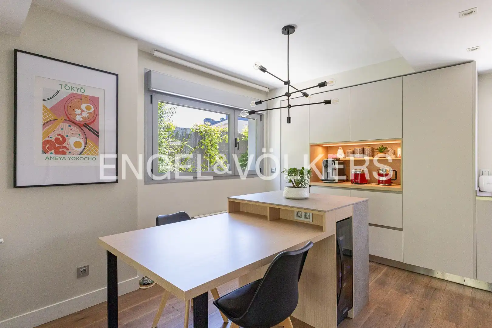 Kitchen of Detached homes for rent in Boadilla del Monte  with Air Conditioner, Heating and Private garden