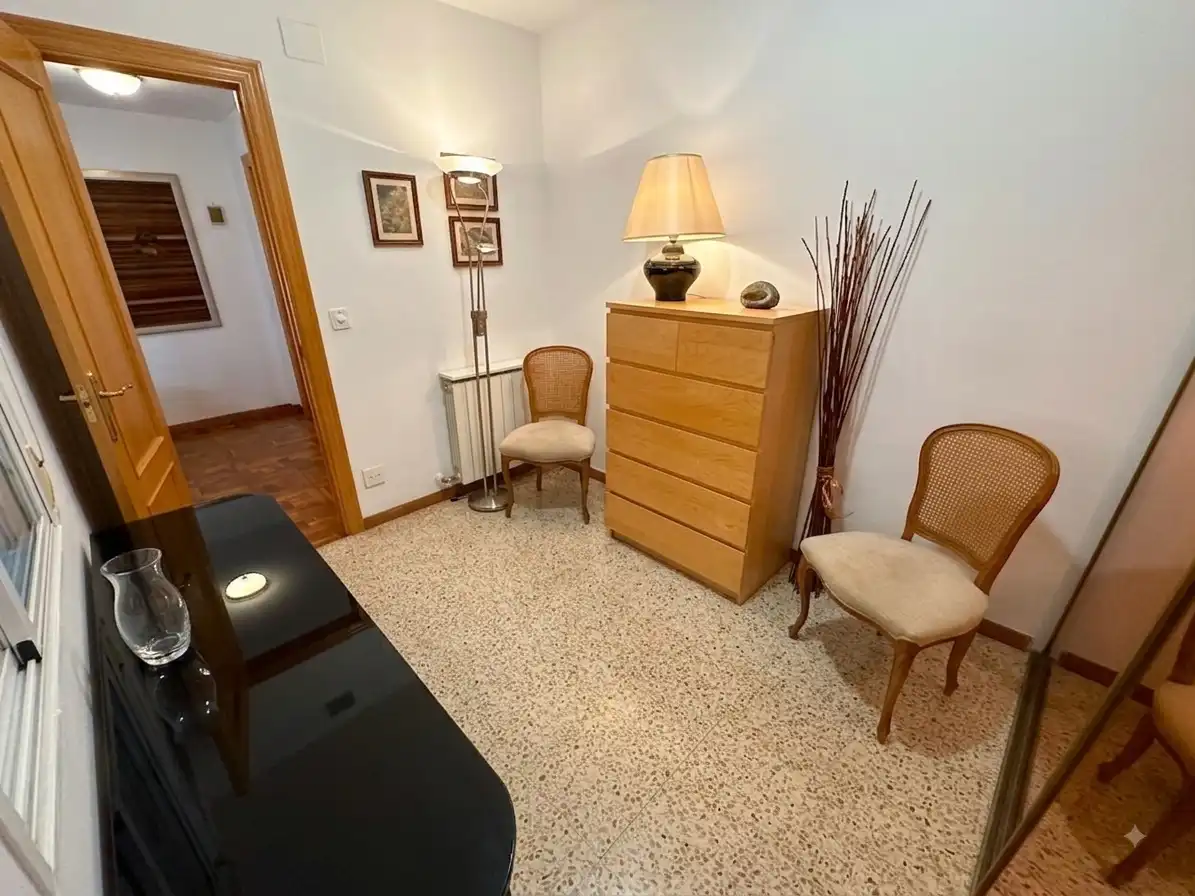 Living room of Flat for sale in Cornellà de Llobregat  with Air Conditioner, Heating and Parquet flooring