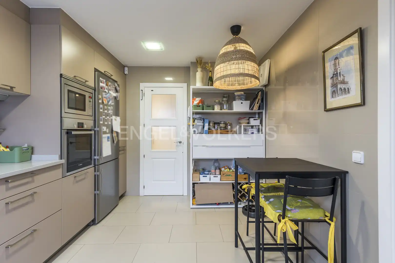 Cocina de Piso de alquiler en Madrid con Aire acondicionado, Calefacción y Parquet