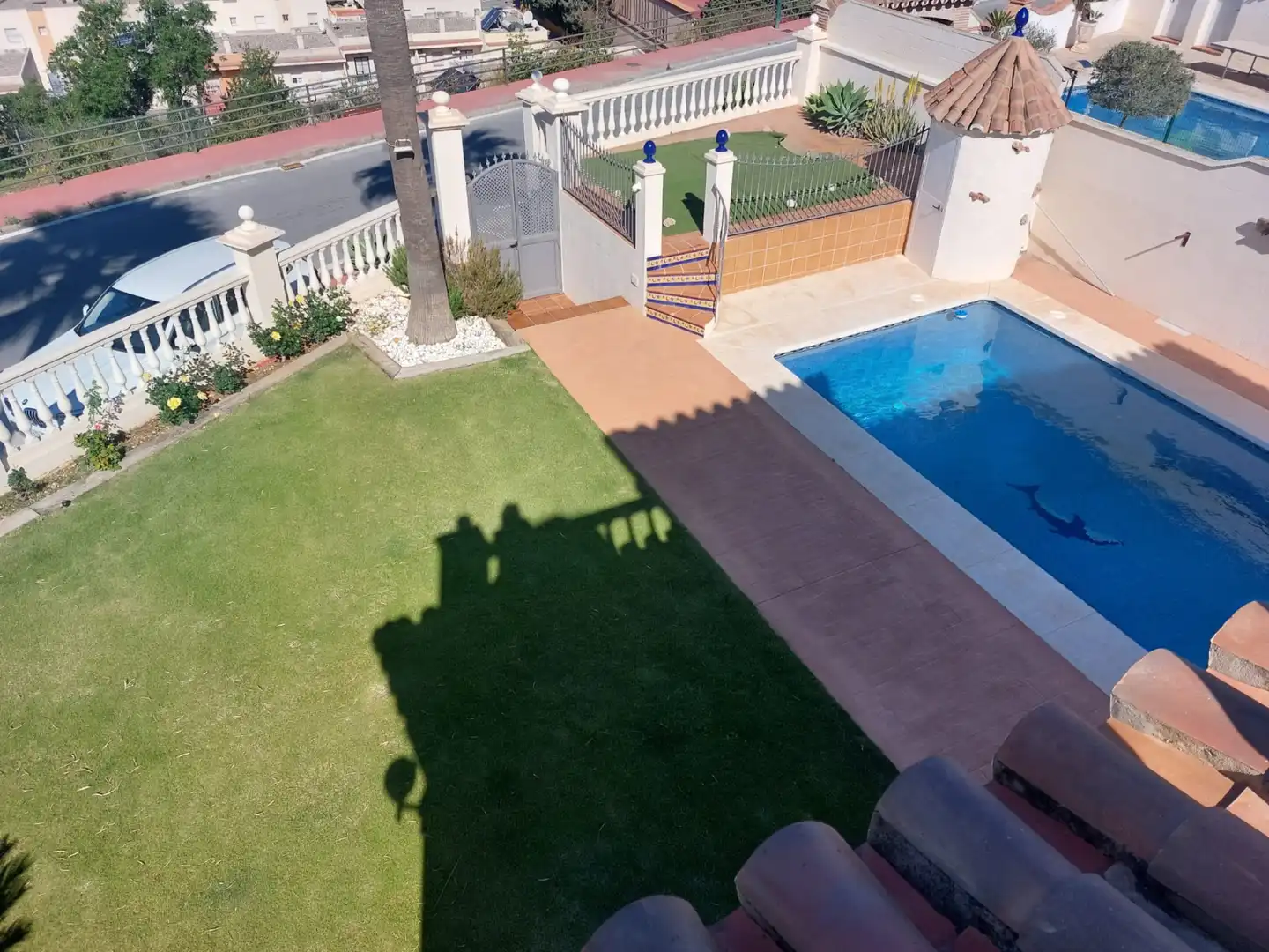 Piscina de Casa o chalet en venta en Málaga con Aire acondicionado, Jardín privado y Piscina
